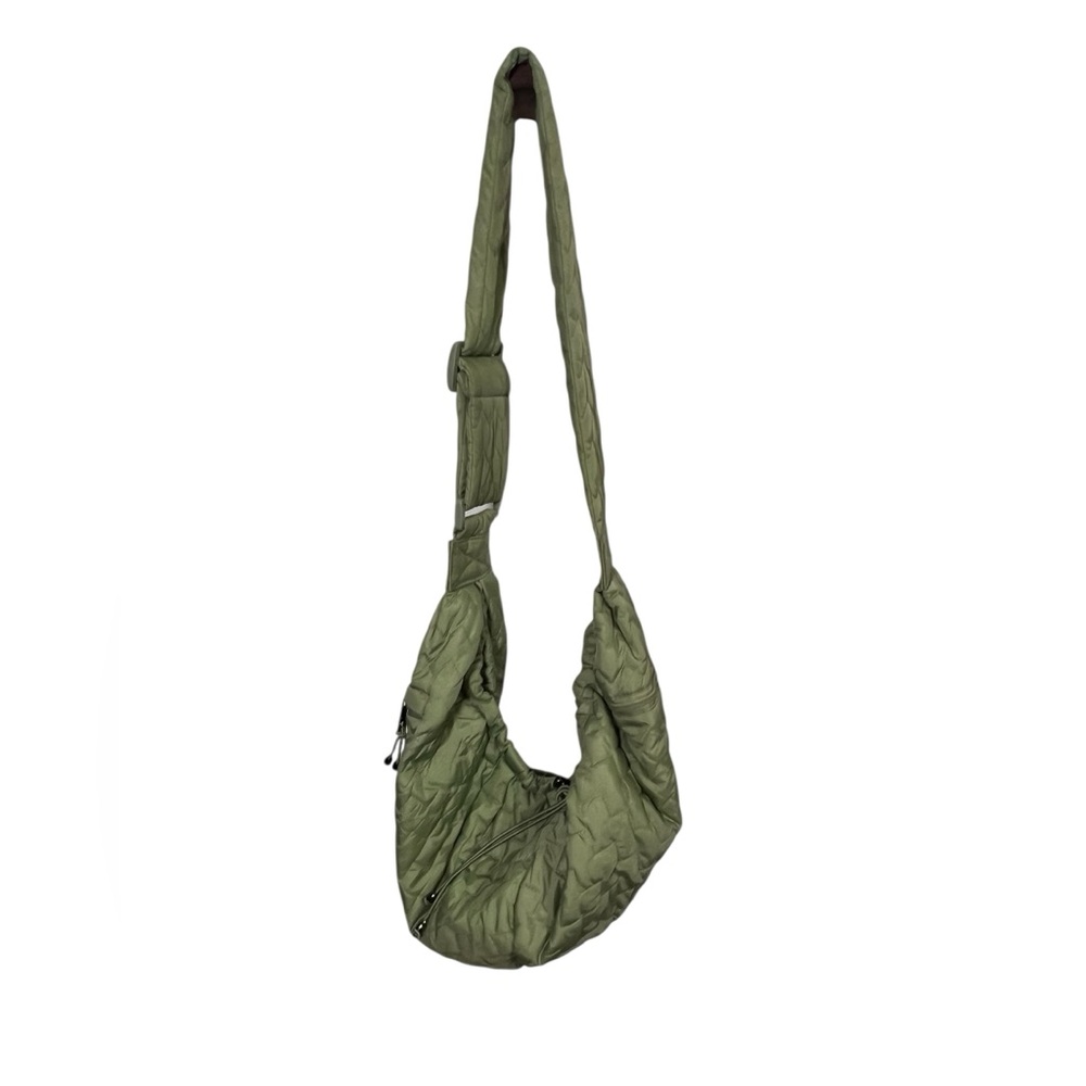 Top Paw Green Quilted Pet Sling - 0S - Smaller Dog